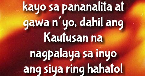 Tagalog Bible Verses