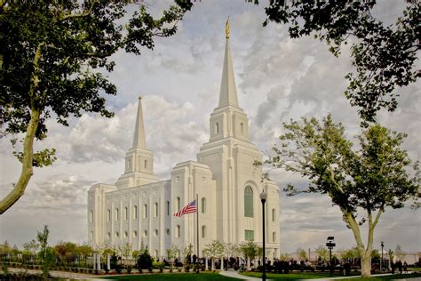 Artist Rendition of the Brigham City Utah Temple