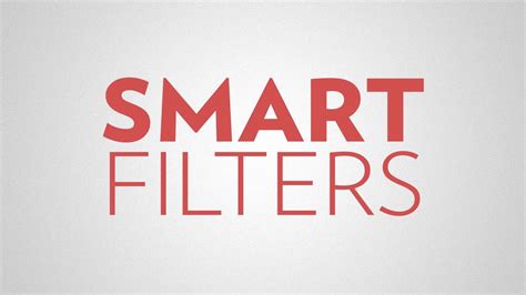 Smart Filters | Photoshop - YouTube