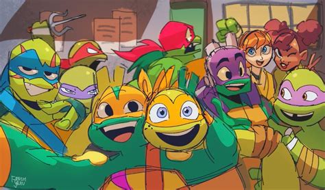 Tmnt but crossover – Artofit