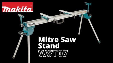 Makita Mitre Saw Stand (WST07) - YouTube