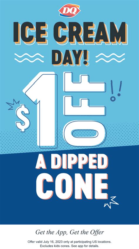 $1 off an ice cream cone today at Dairy Queen #dairyqueen | The Coupons ...