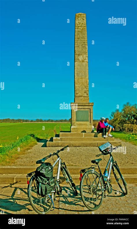 Monument of Battle of Marston Moor in 1644 Stock Photo - Alamy