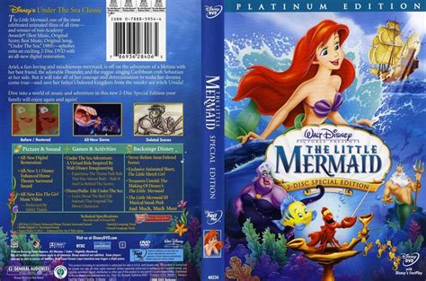 The Little Mermaid 2 Dics Platium Edition DVD Cover - la sirenita foto ...