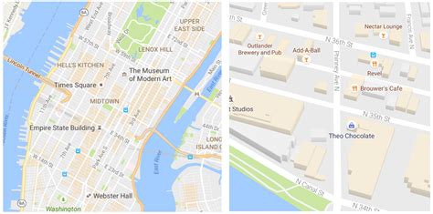 Google Maps gets a cleaner look and starts highlighting areas of interest | TechCrunch