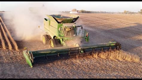 Final Soybean Field 2022, Soybean Harvest COMPLETE - YouTube