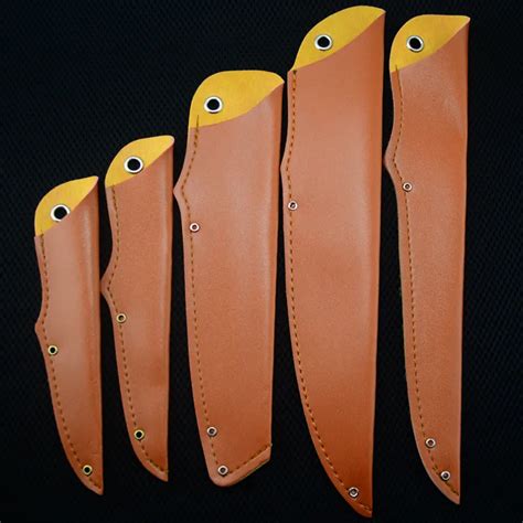 PU Faux Leather Universal Knife Sheath Family Portable Fruit Knife ...