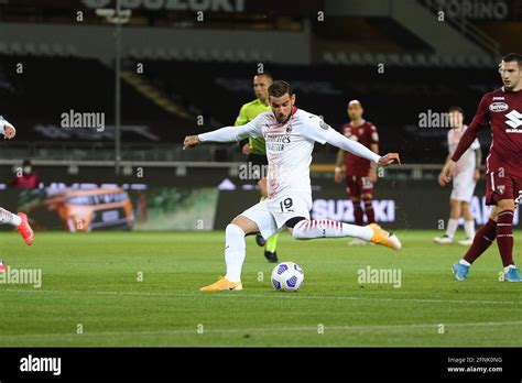 Serie A championship in the photo: THEO HERNANDEZ GOAL Stock Photo - Alamy