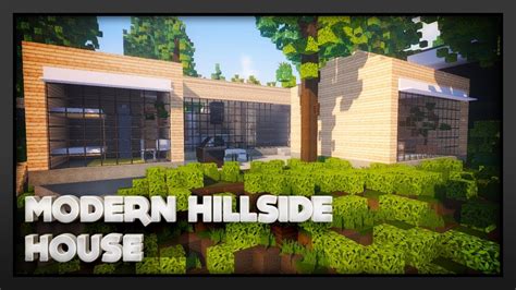 Minecraft Small Hillside House - Pixel Art Grid Gallery