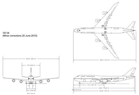 Boeing 747 Blueprint