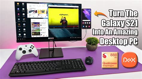 Turn The Galaxy S21+ Into An Amazing Desktop PC! Samsung DEX! Work, Gaming, Emulation | ไอคอน ...