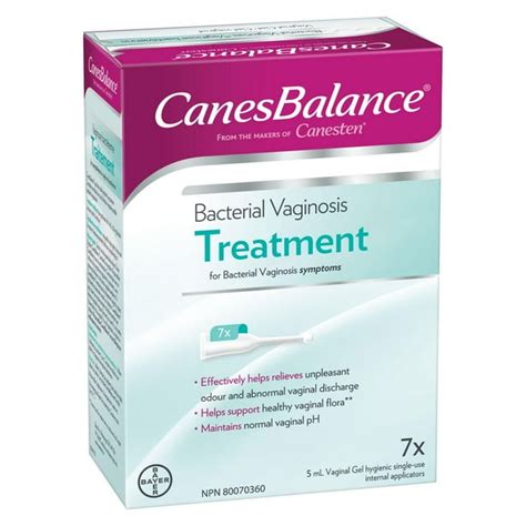 CanesBalance Bacterial Vaginosis Treatment For BV Symptoms, 7 Single-Use Applicators - Walmart.ca