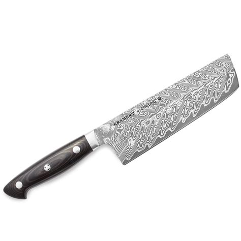 Stainless Damascus 6.5" Nakiri Knife by Zwilling J.A. Henckels - Kramer Knives