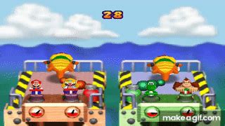 Mario Party 2 Mini Games - Balloon Burst on Make a GIF