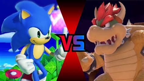 SSBU - Sonic (me) vs Bowser - YouTube