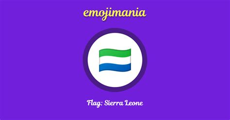 🇸🇱 Flag: Sierra Leone emoji Copy & Paste - Emojimania