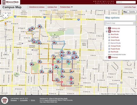 Latest Campus Map Source Code - Web Strategy and Development Blog ...