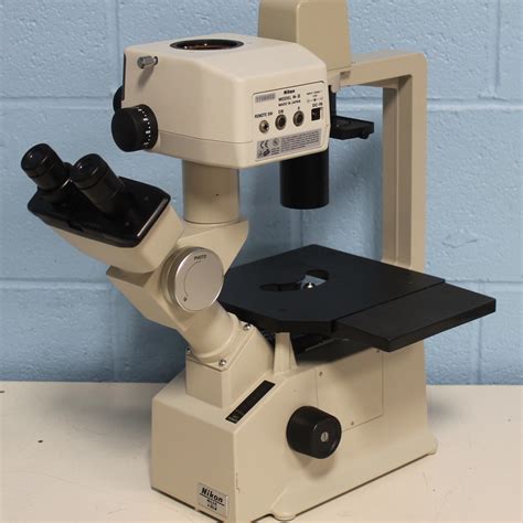 Refurbished Nikon TMS Inverted Phase Contrast Microscope with H-III Photomicrographic Equipment