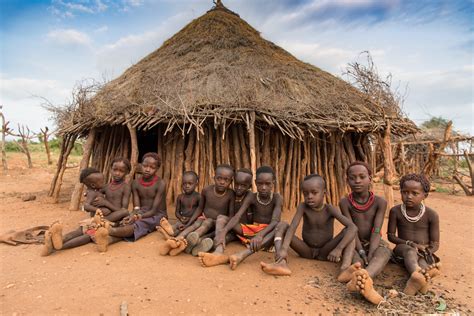 kids from ethiopia - by albi