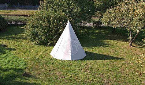 High cone tent, a conical shaped medieval tent.- Matuls