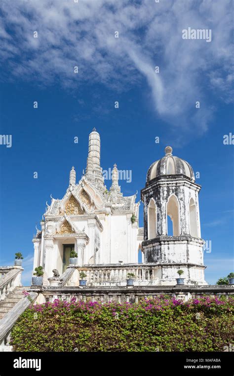 Khao Wang hilltop palace, Phra Nakhon Khiri historical park, Phetchaburi, Thailand Stock Photo ...