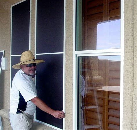 Diy Solar Window Screens : Solar Screen Spray Painting | Solar screens, Spray painting, Painted ...