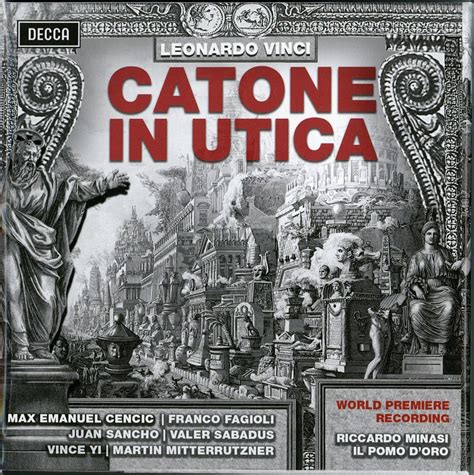 makdelart - classique: Vinci - Catone in Utica (Riccardo Minasi) [3CDs]