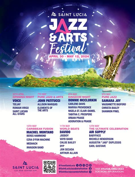 Saint Lucia Jazz & Arts Festival 2024 - SLHTA