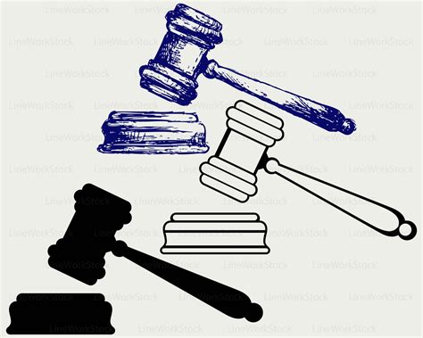 Judge gavel svg/gavel clipart/gavel svg/judge gavel | Etsy