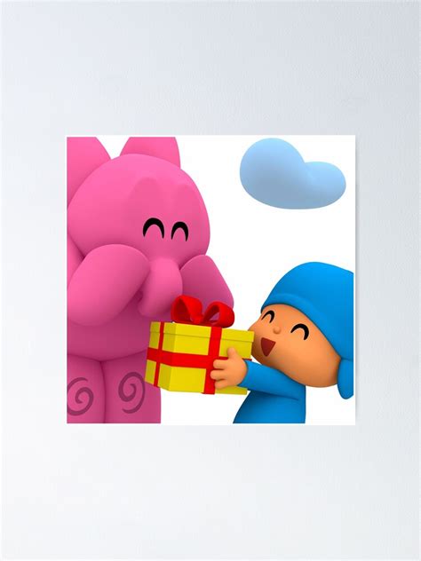 "gift for Elly of Pocoyo Elly Pato TV Mundo" Poster for Sale by ...