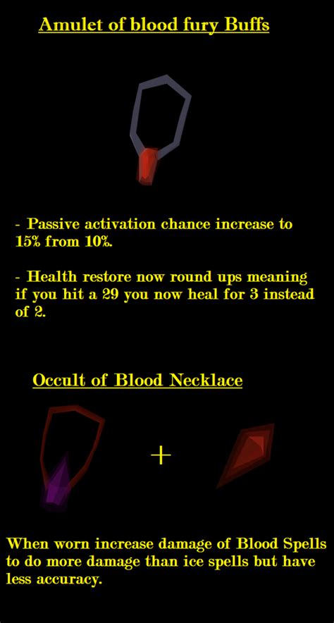 [Suggestion]Amulet of Blood Buff/ Other use for blood shard : r/2007scape