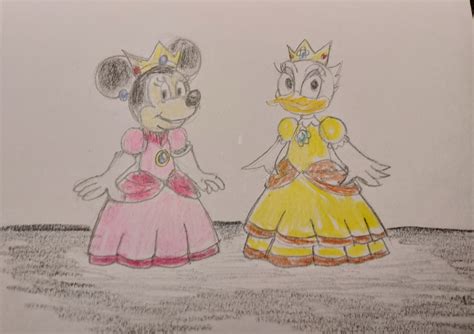 Princess Minnie and Daisy by Avatar-J24 on DeviantArt