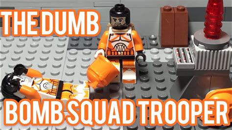 The dumb bomb squad trooper LEGO Star Wars stop motion - YouTube