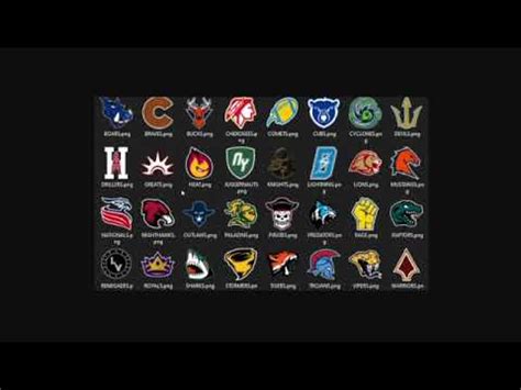 New Football Fusion Team Logos. - YouTube