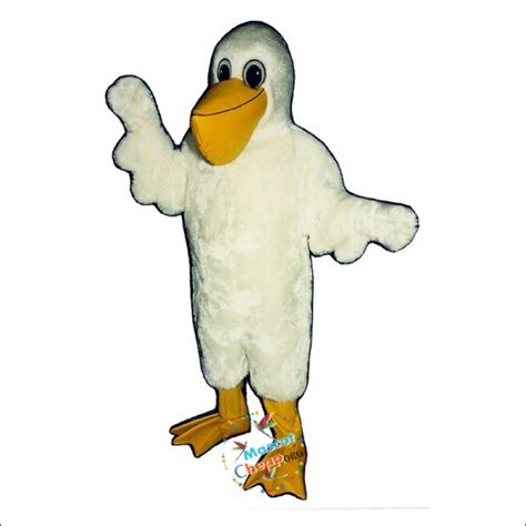 Cartoon Pelican Mascot Costume for Cheap