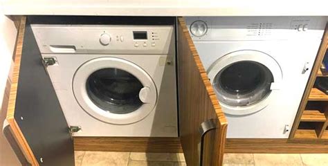 How do I integrate a washer & dryer in my utility room? - DIY Kitchens ...