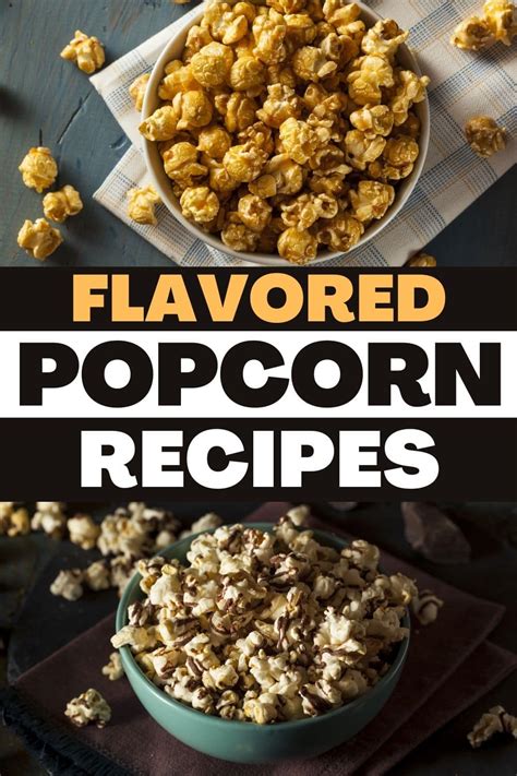 25 Best Flavored Popcorn Recipes - Insanely Good