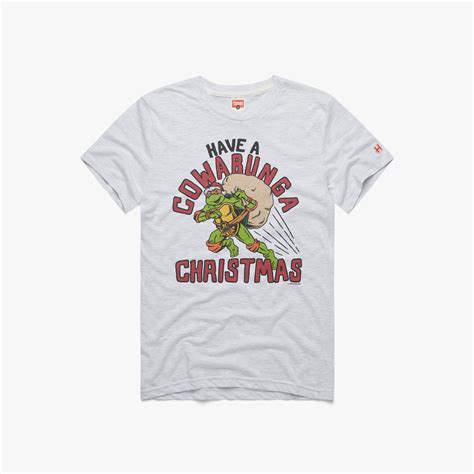 TMNT Have A Cowabunga Christmas | Teenage Mutant Ninja Turtles T-Shirt – HOMAGE