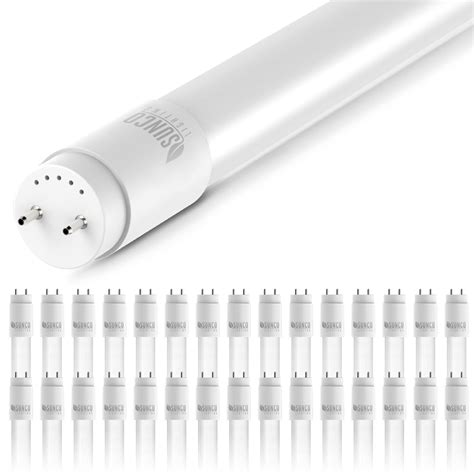 Buy Sunco 30 Pack T8 LED 4FT Tube Light Bulbs Ballast Bypass Fluorescent Replacement, 6000K ...