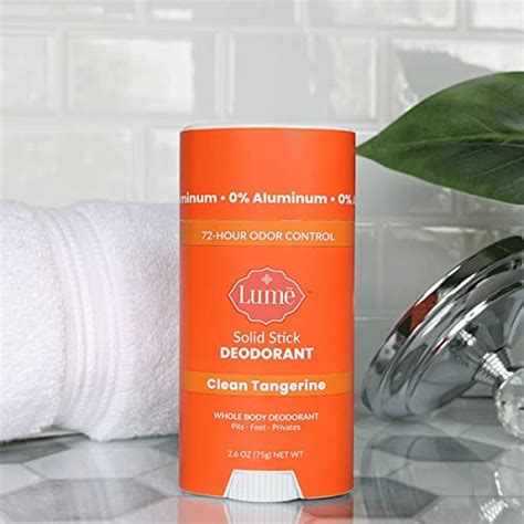 Lume Solid Deodorant Stick - Whole Body Deodorant - Aluminum-Free, Baking Soda-Free ...