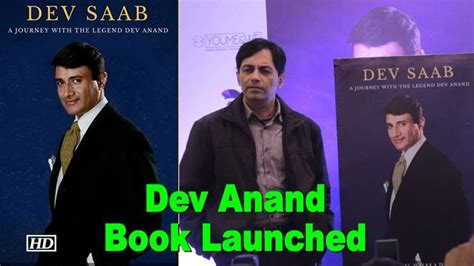 A journey with Dev Anand son Suneil Anand unveils the book | Books ...