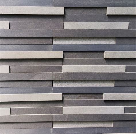 Stone Cladding in Natural Bluestone 3D effect