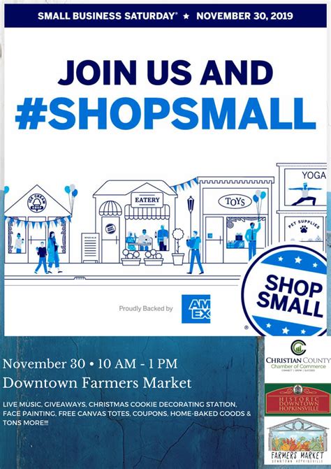 Small Business Saturday 11-30-19 flyer – Visit Hopkinsville – Christian County