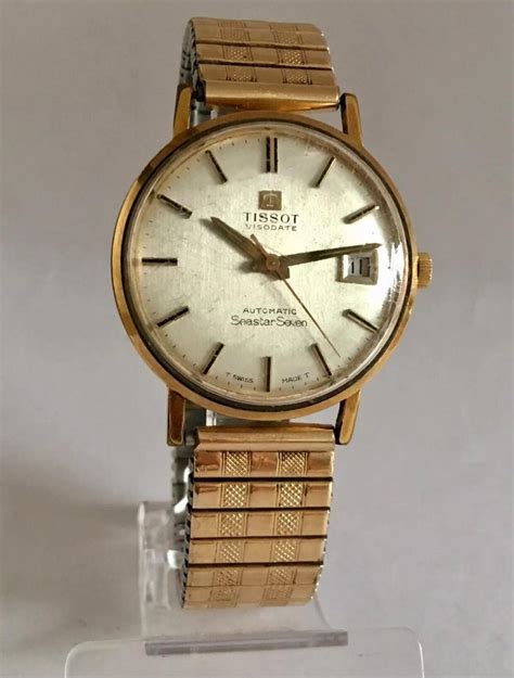 1960s Gold Filled Tissot Visodate Seastar Seven Automatic Watch at ...