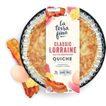 La Terra Fina Classic Lorraine Quiche