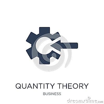 Quantity Theory Of Money Icon. Trendy Flat Vector Quantity Theory Of Money Icon On White ...