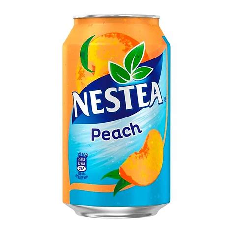 Nestea Peach Iced Tea Drink - 330ml Can (EU)