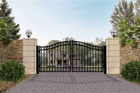 Dual Swing Gate – Dublin Style – 12 x 6 Feet - DMV Gates & Security