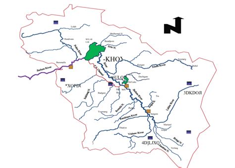 Catchment map of Jhelum river basin. | Download Scientific Diagram