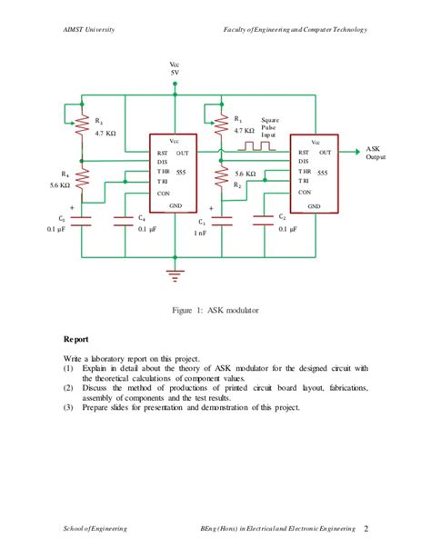 Amplitude Shift Keying Generation Circuit - hypowerup